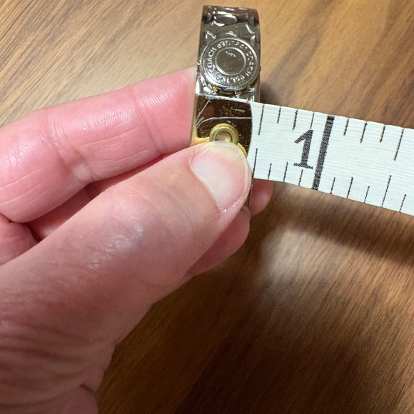 Coach silver-tone bangle bracelet - Picture 6 of 7